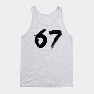 Number 67 Tank Top